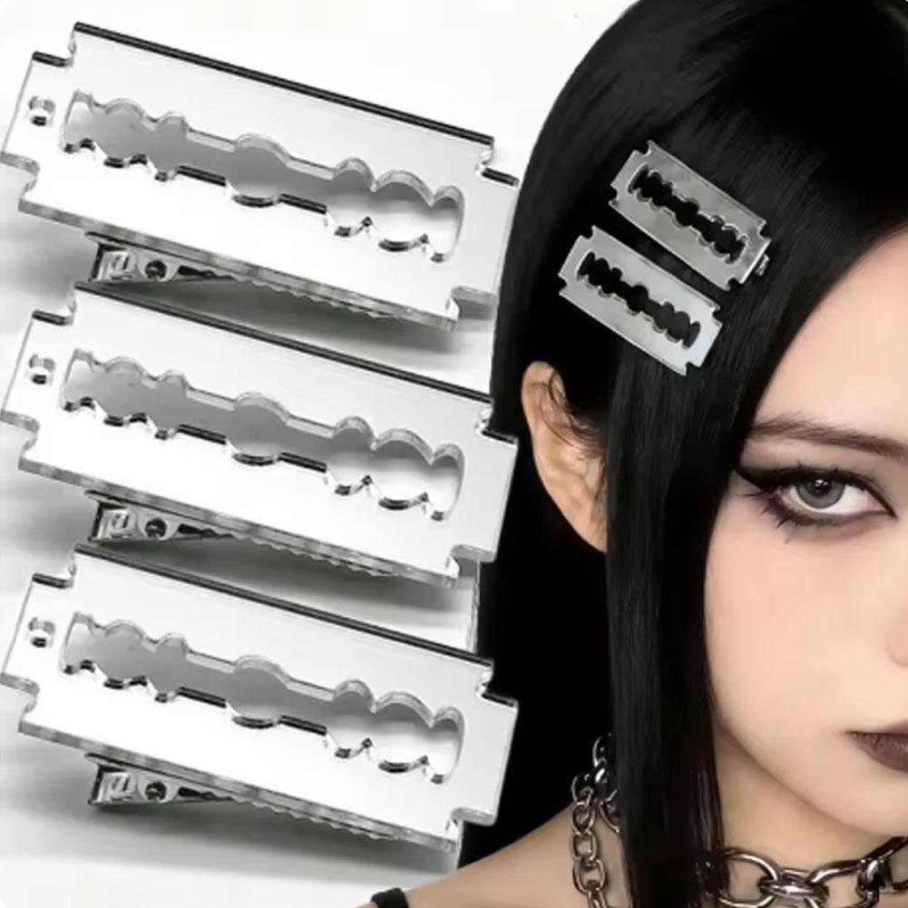 Tech Inspired Accessories - High Simulated Acrylic Razor Blade Hair
