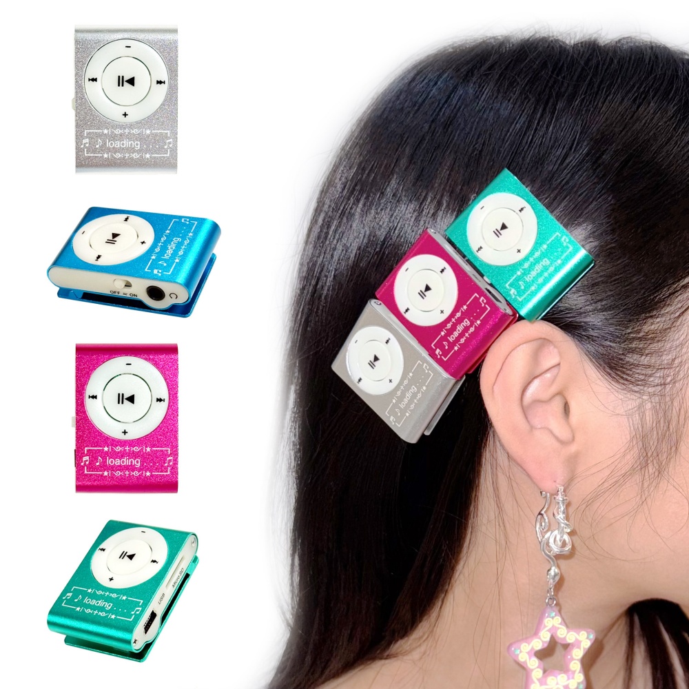 Tech Inspired Accessories - Original Mini MP3 Player Music Media
