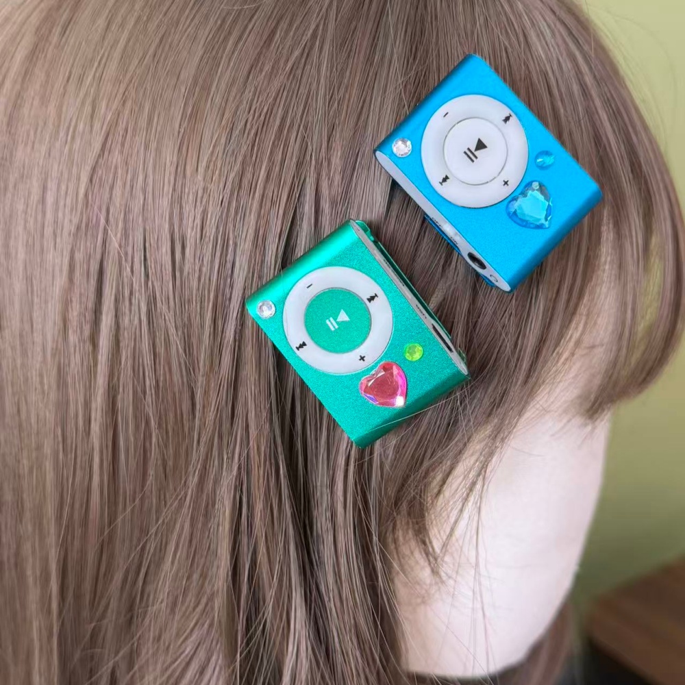 Tech Inspired Accessories - Original Love Diamond MP3 Hair Clip