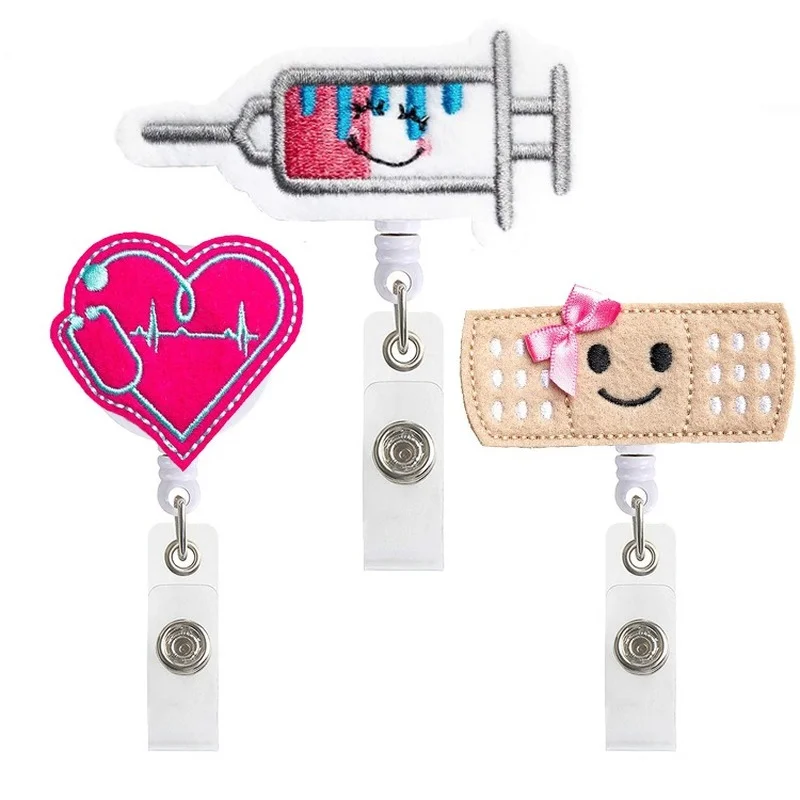 Xray Tech Accessories - Retractable Nurse Badge Reels Exhibition ID