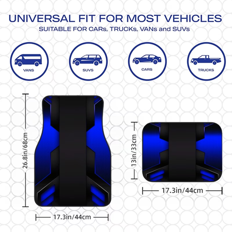 4Pcs Cyberpunk Deep Blue Tech- - огляд і ціна Tech Inspired Accessories