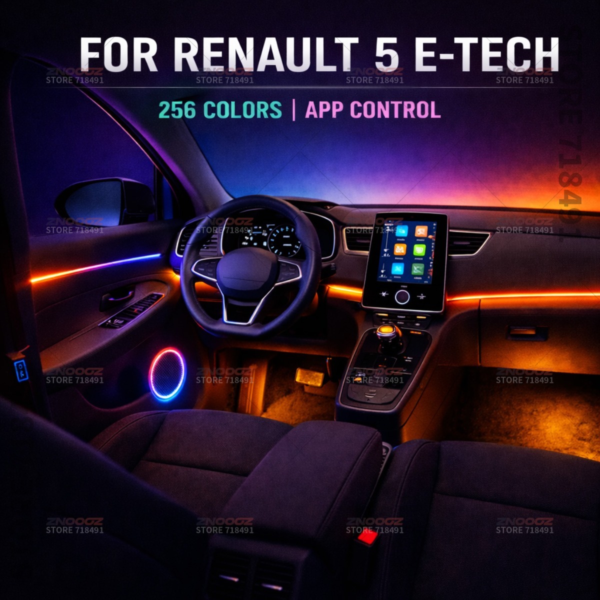 22in1 RGB Car Interior Acrylic - огляд і ціна Tech Lighting Accessories