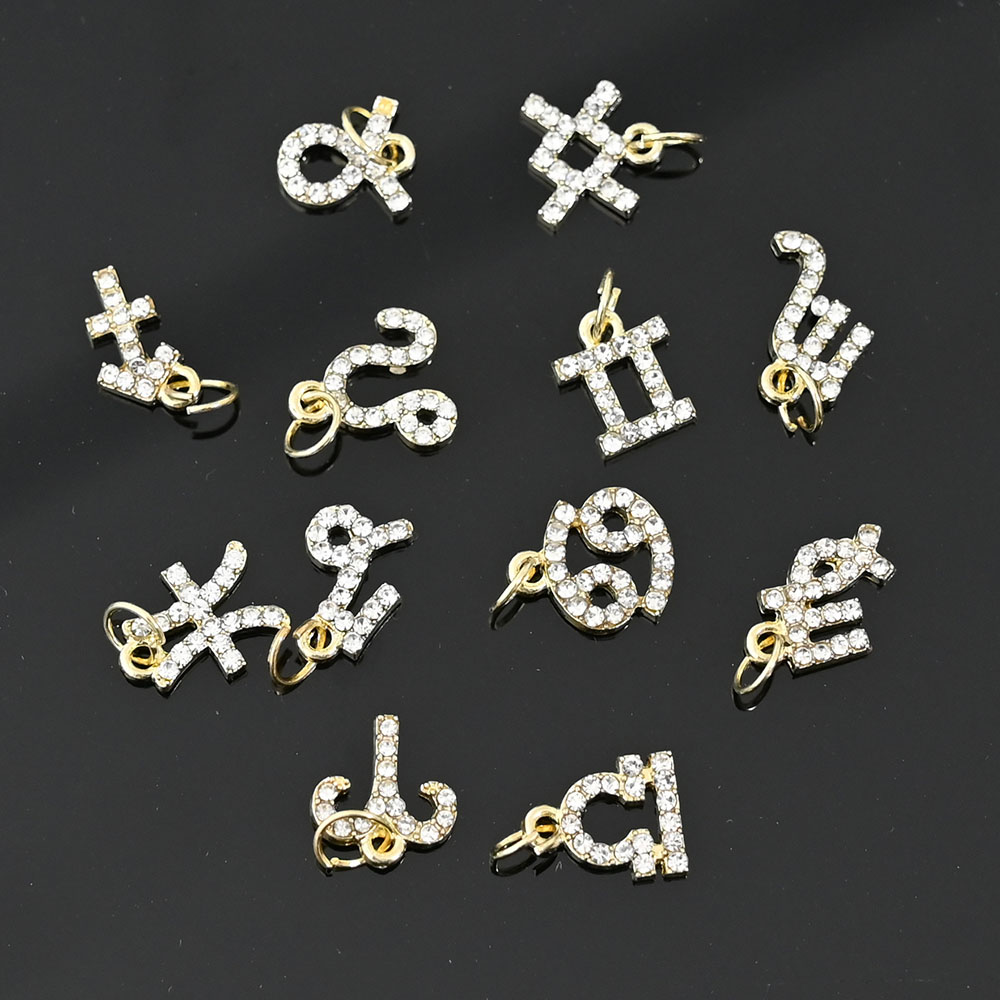 10Pcs 12 Constellation Dangle  - огляд і ціна Trending Tech Accessories