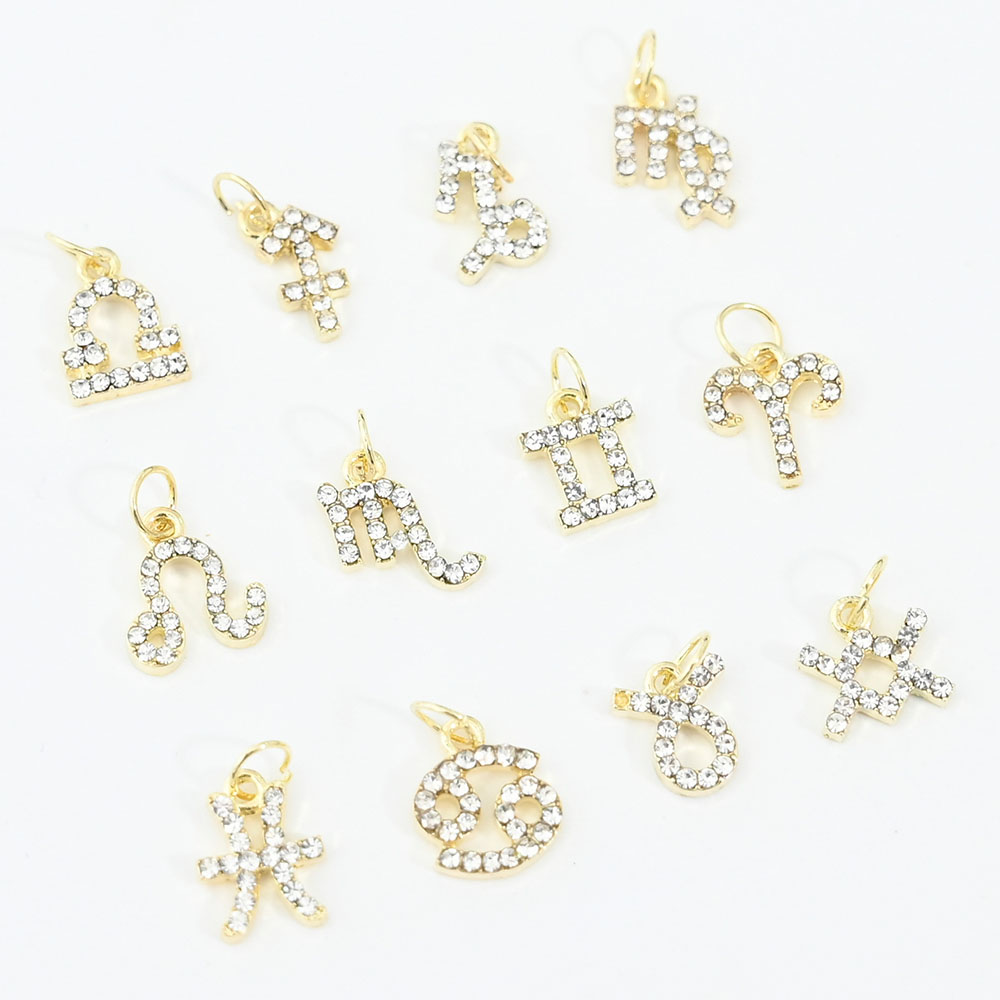 10Pcs 12 Constellation Dangle  - огляд і ціна Trending Tech Accessories