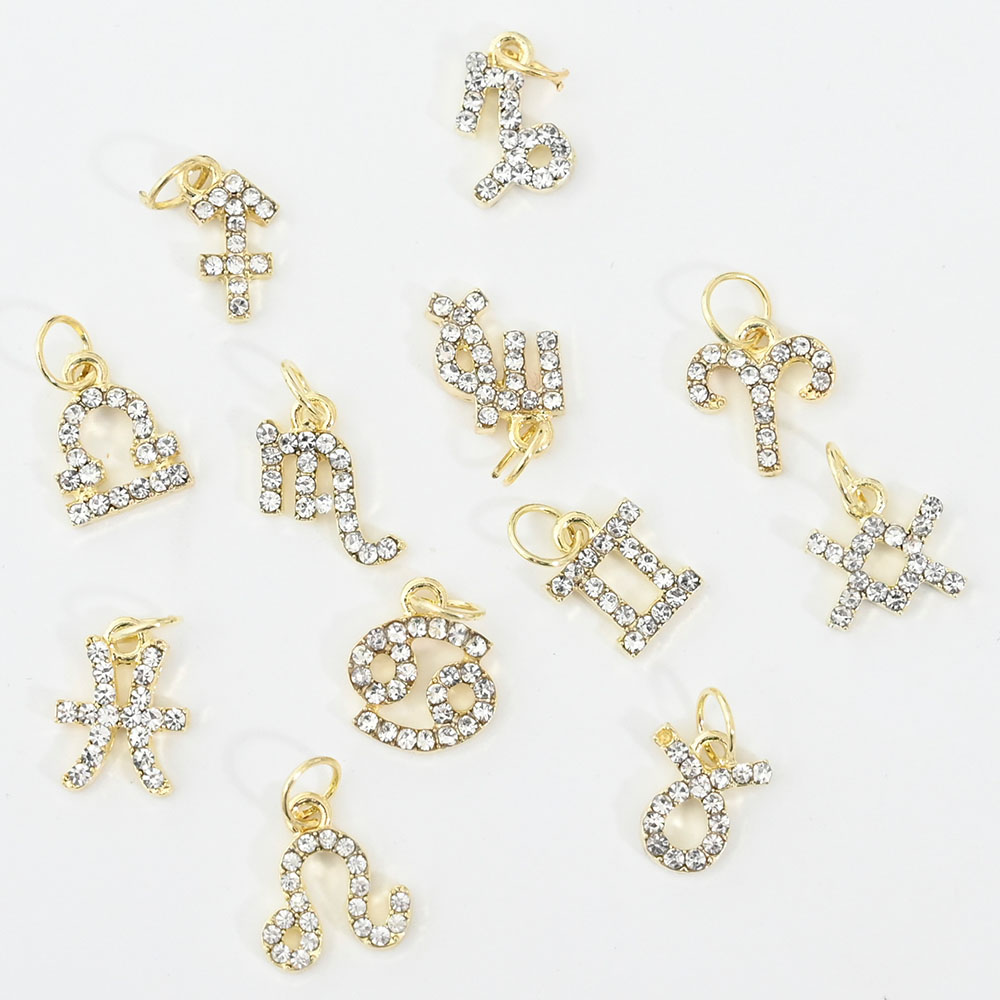 10Pcs 12 Constellation Dangle  - огляд і ціна Trending Tech Accessories