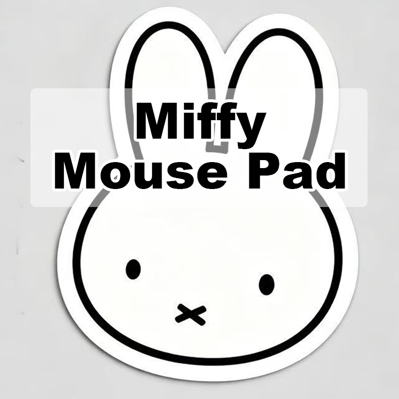Miffy Mouse Pad Kawaii Cartoon - огляд і ціна Tech Accessories For Home Office