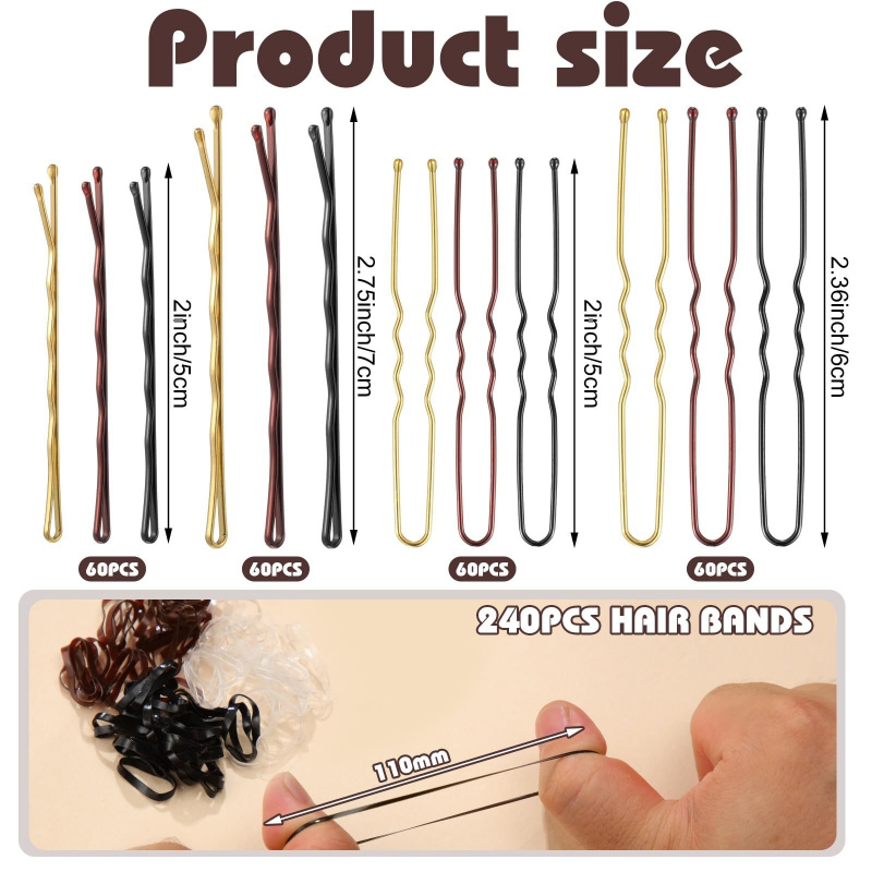 480Pcs Per Box Hair Styling Ac - огляд і ціна Tech Accessories Women