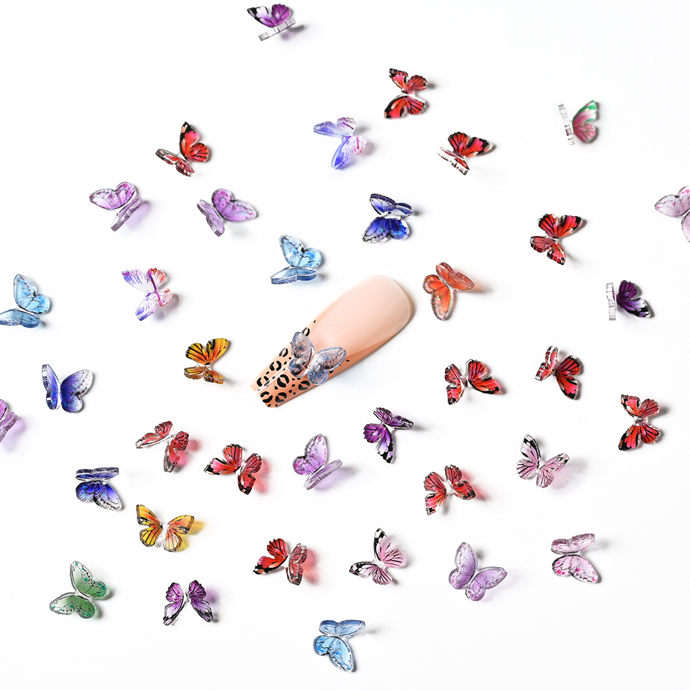 20/100Pcs Mix Colorful Butterf - огляд і ціна Trending Tech Accessories