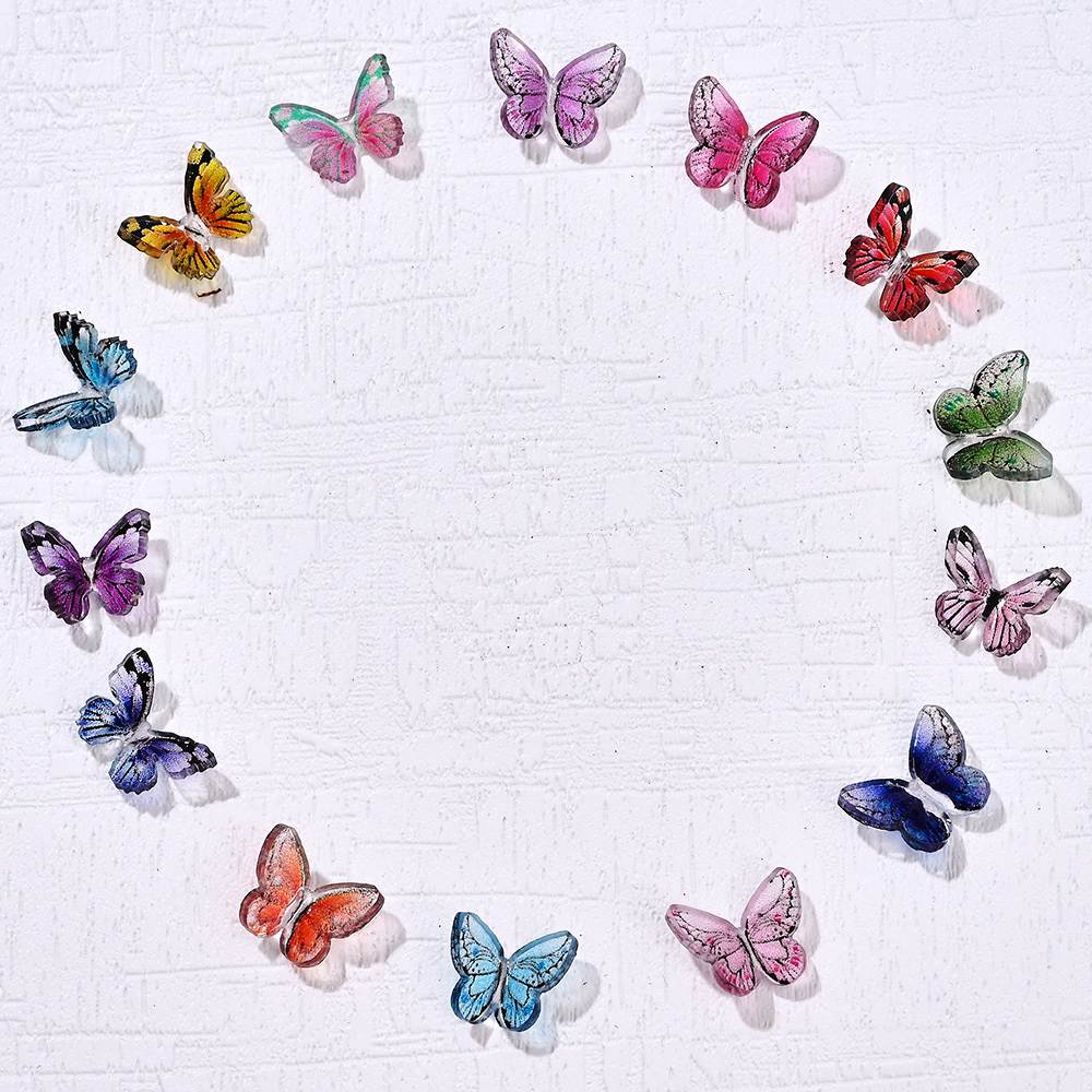 20/100Pcs Mix Colorful Butterf - огляд і ціна Trending Tech Accessories