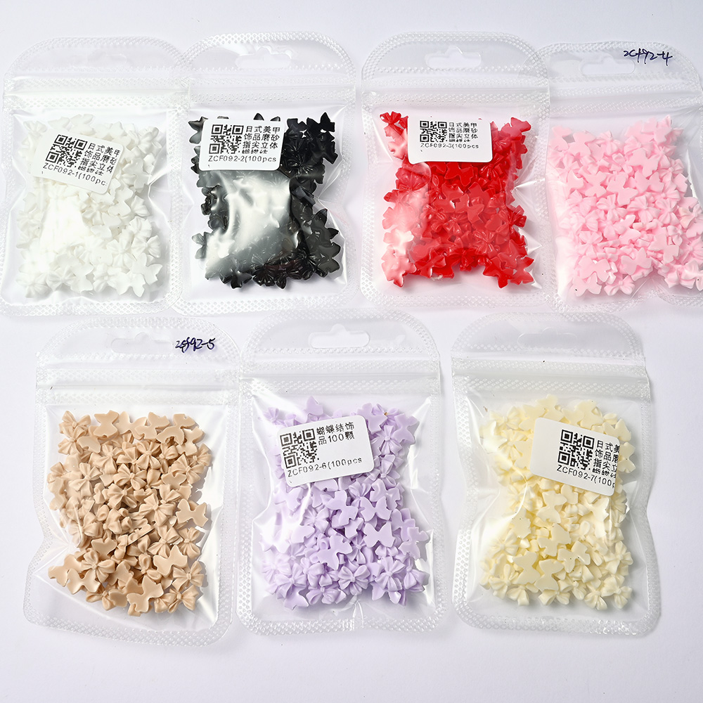 100Pcs Pink White Bowk Nail Ar - огляд і ціна Trending Tech Accessories