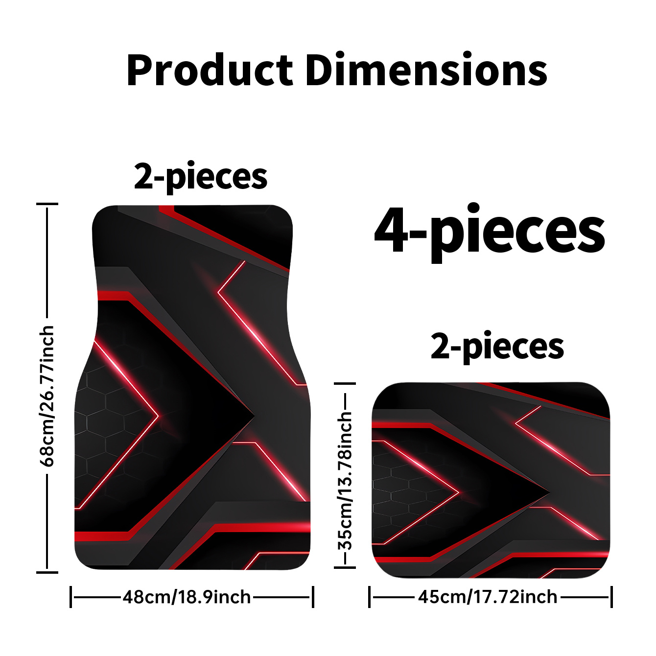 4pcs Set Of High-end Car Inter - огляд і ціна Tech Inspired Accessories