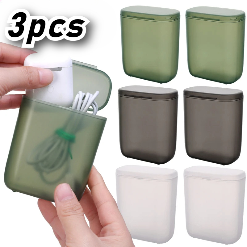 Data Cable Storage Box Earphon - огляд і ціна Tech Accessories For Desk
