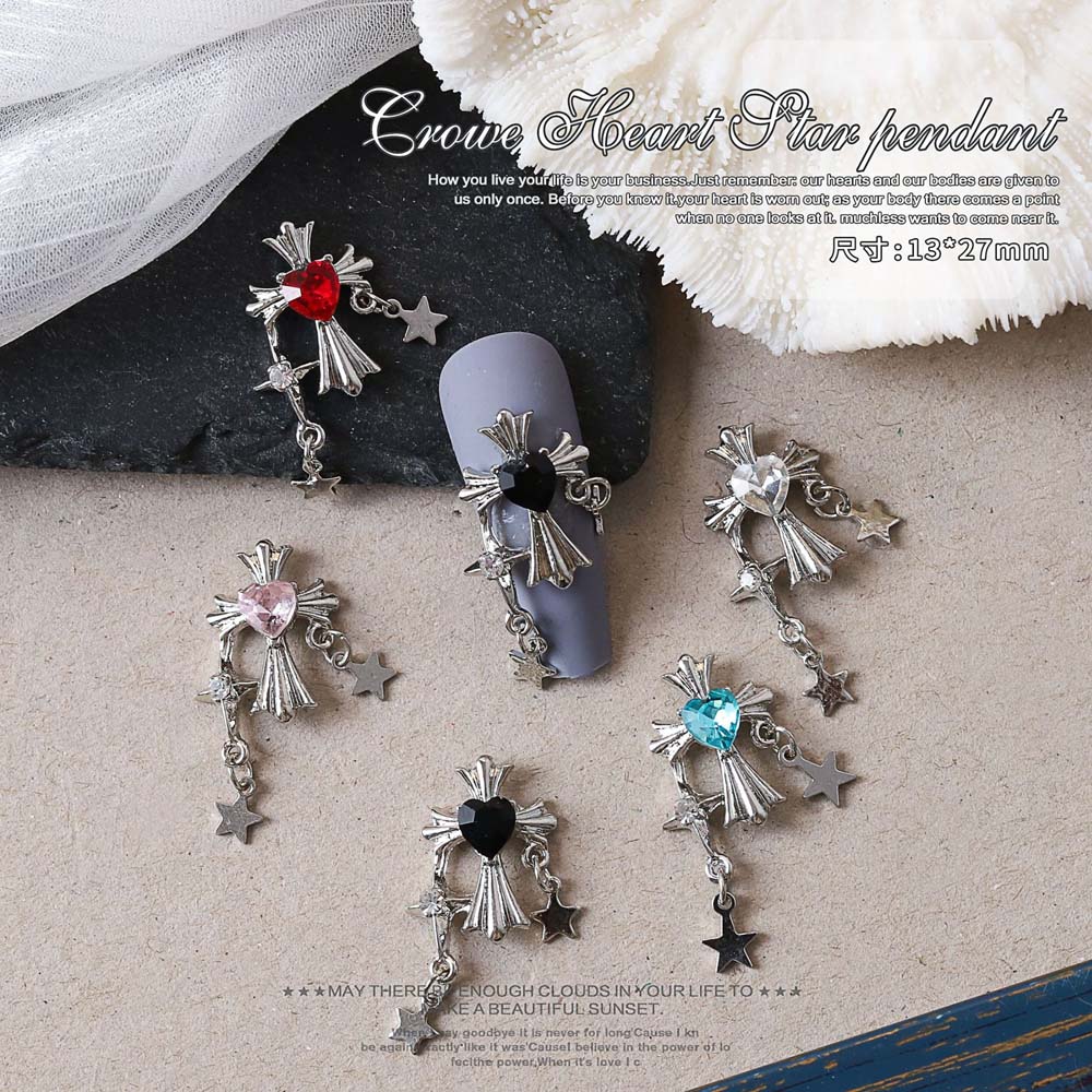 10pcs Retro Cross Chain Nail A - огляд і ціна Trending Tech Accessories