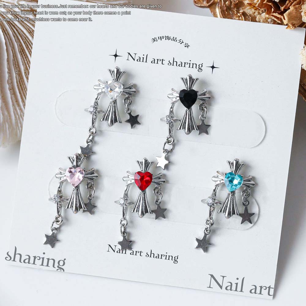 10pcs Retro Cross Chain Nail A - огляд і ціна Trending Tech Accessories
