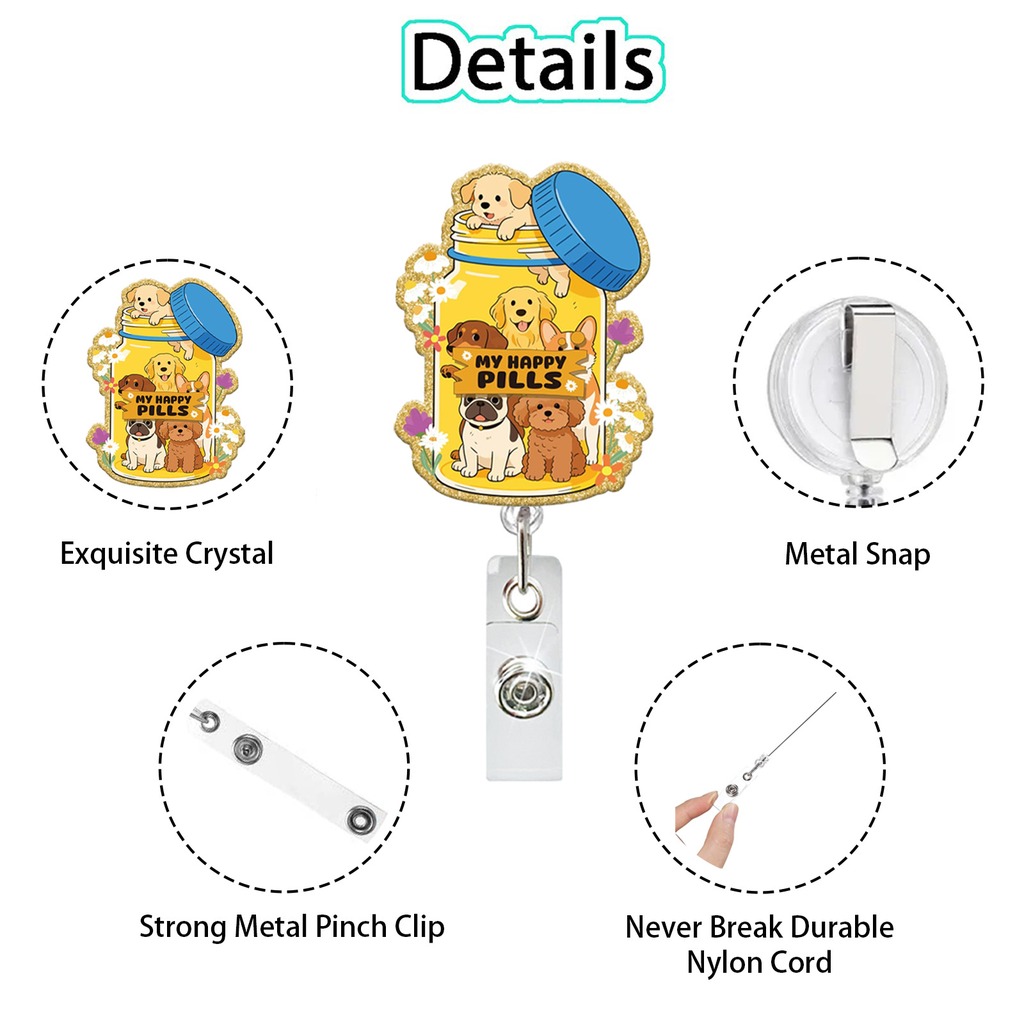 Funny Nurse Badge Reel Dumpste - огляд і ціна Xray Tech Accessories