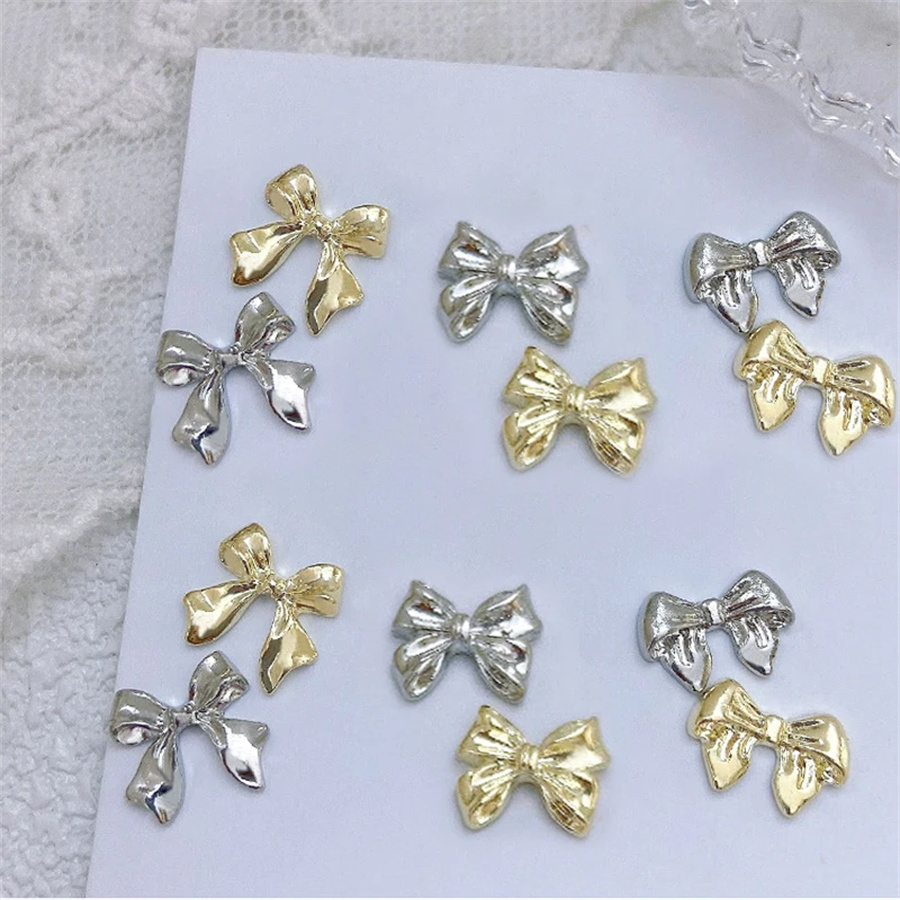 10pcs/Bag Metal 3D Bowknot Gre - огляд і ціна Trending Tech Accessories