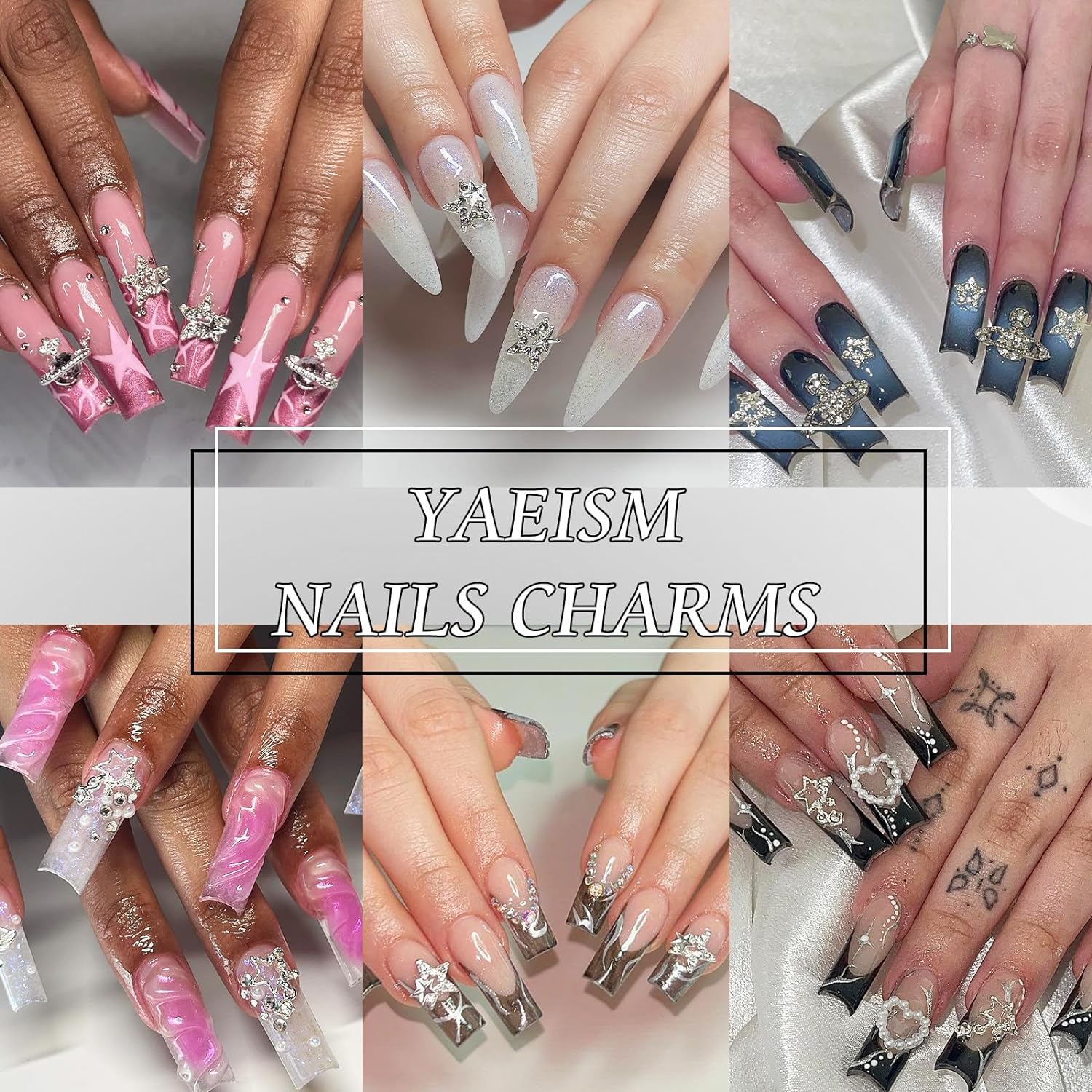 25PCS Star Nail Charms 3D Allo - огляд і ціна Trending Tech Accessories